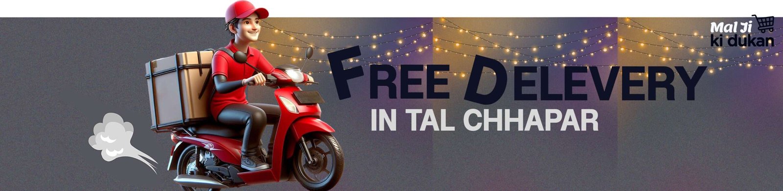 Free Delivery In Talchhapar Banner